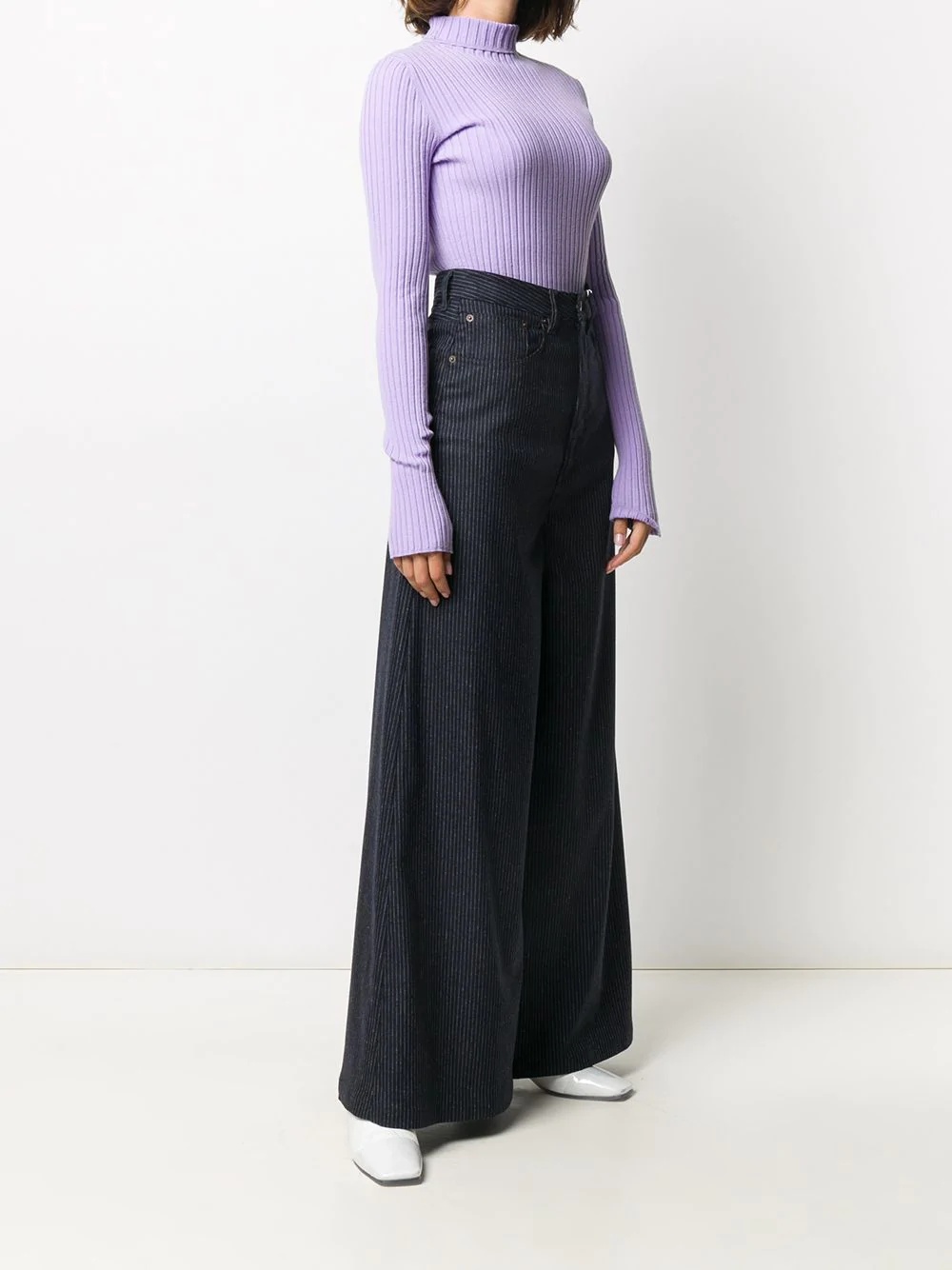 wide-leg trousers - 3