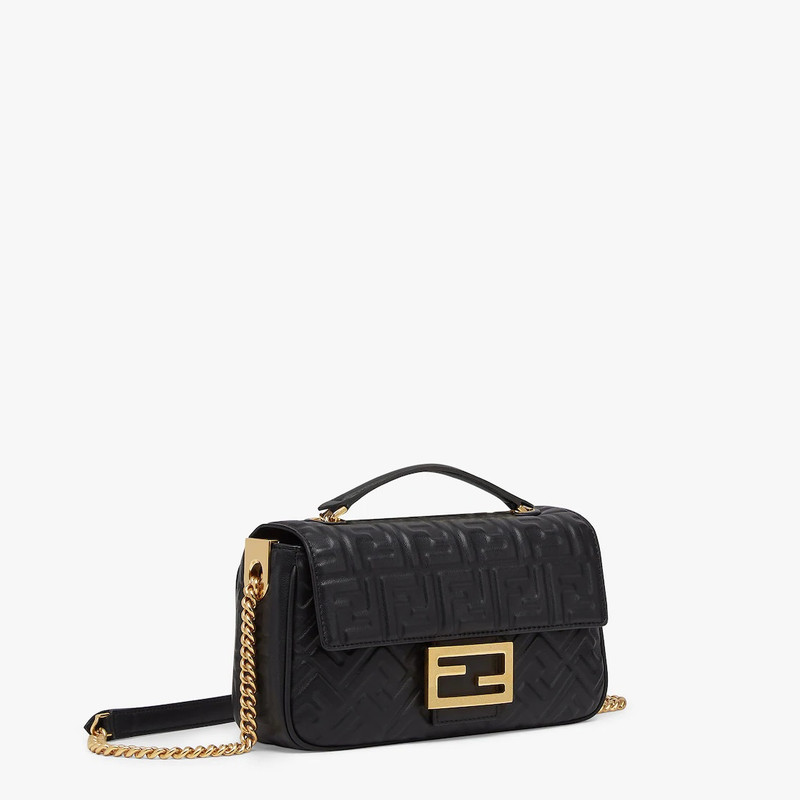 FENDI Black nappa leather bag outlook