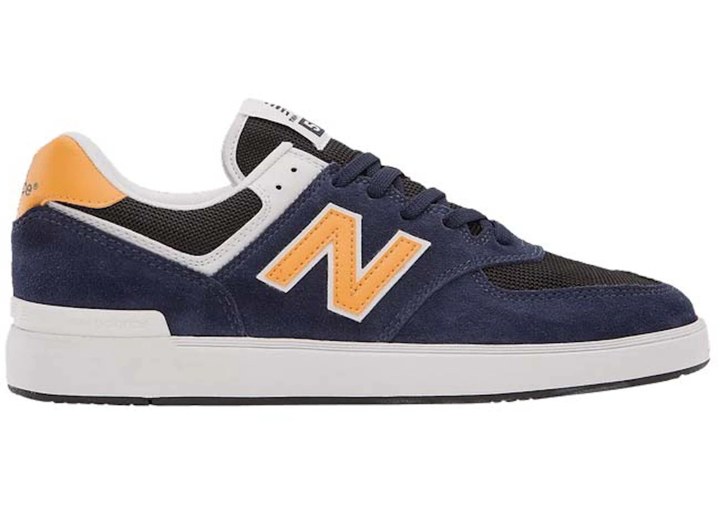 New Balance 574 Navy Yellow - 1