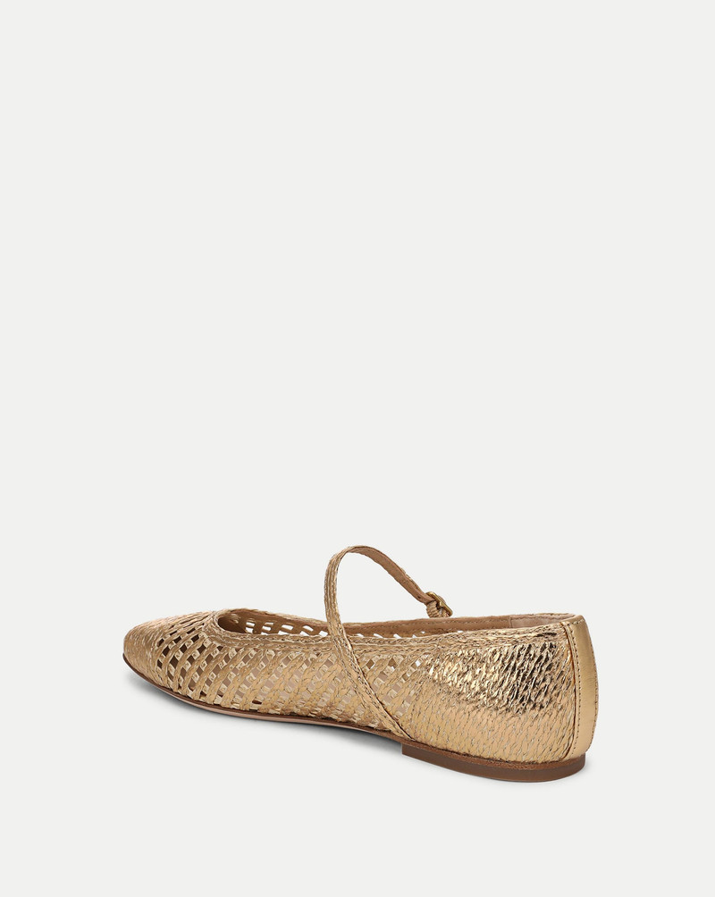VERONICA BEARD ELLIE RAFFIA FLAT outlook