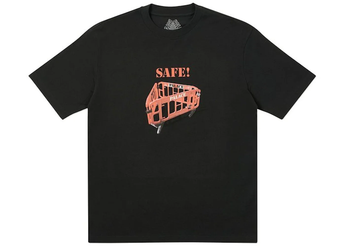 Palace Safety T-Shirt Black - 1