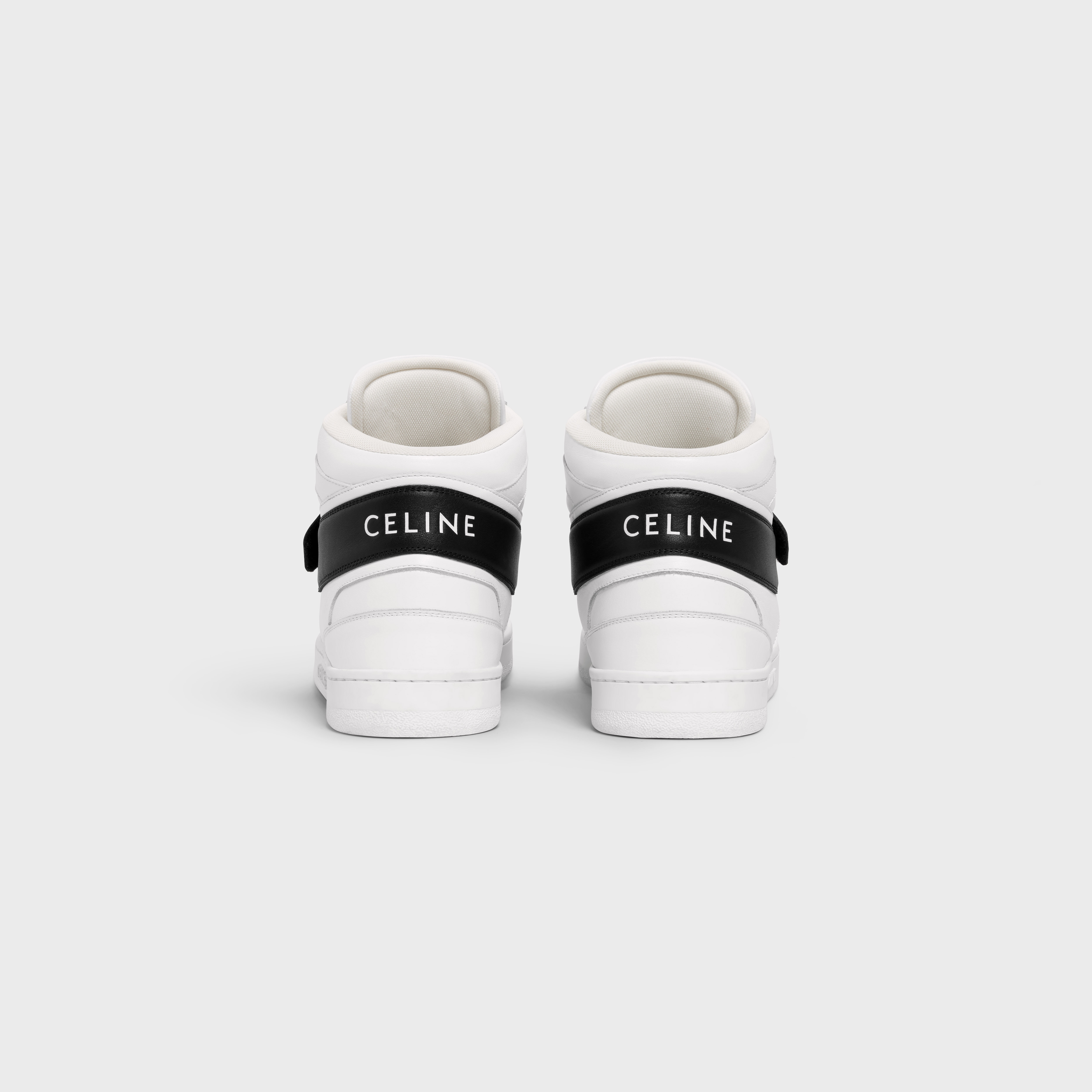 CT-03 HIGH SNEAKER WITH VELCRO in CALFSKIN - 3