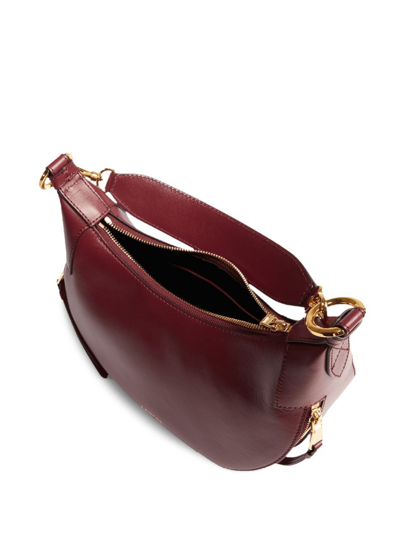 logo zipped shoulder bag 4
