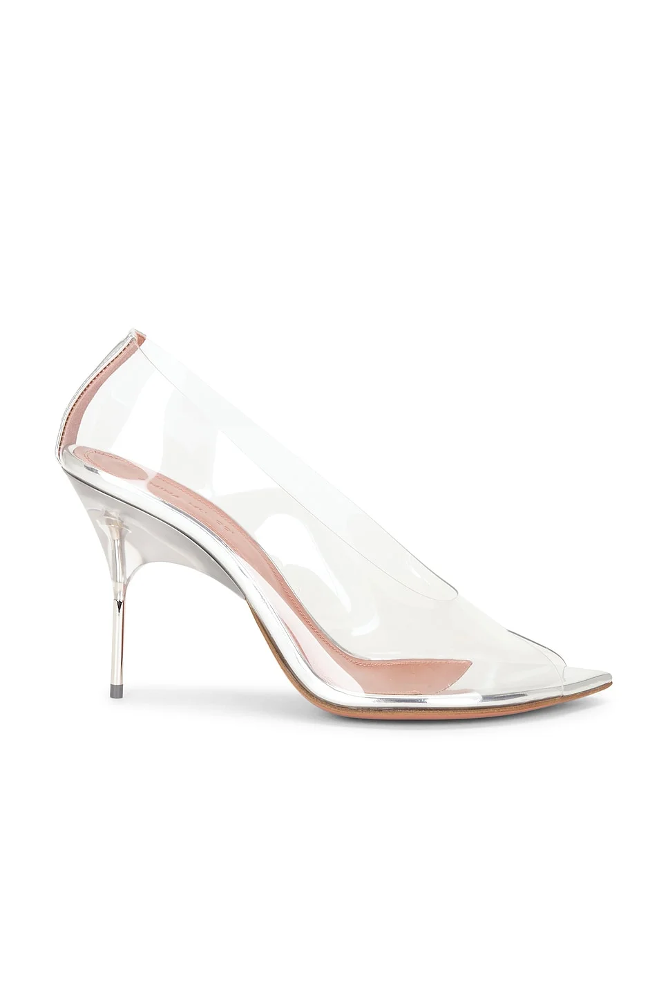 Bianca 95 Glass Peep Toe Pump - 1