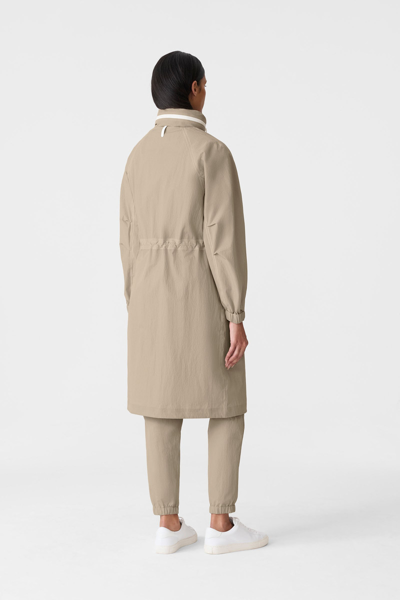 MAKAYLA Knee-Length Lightweight Rain Jacket 4