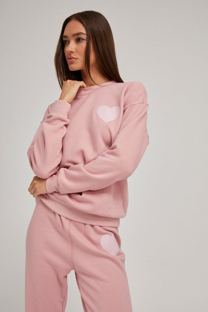 CAMELIA HEART SWEATSHIRT 3