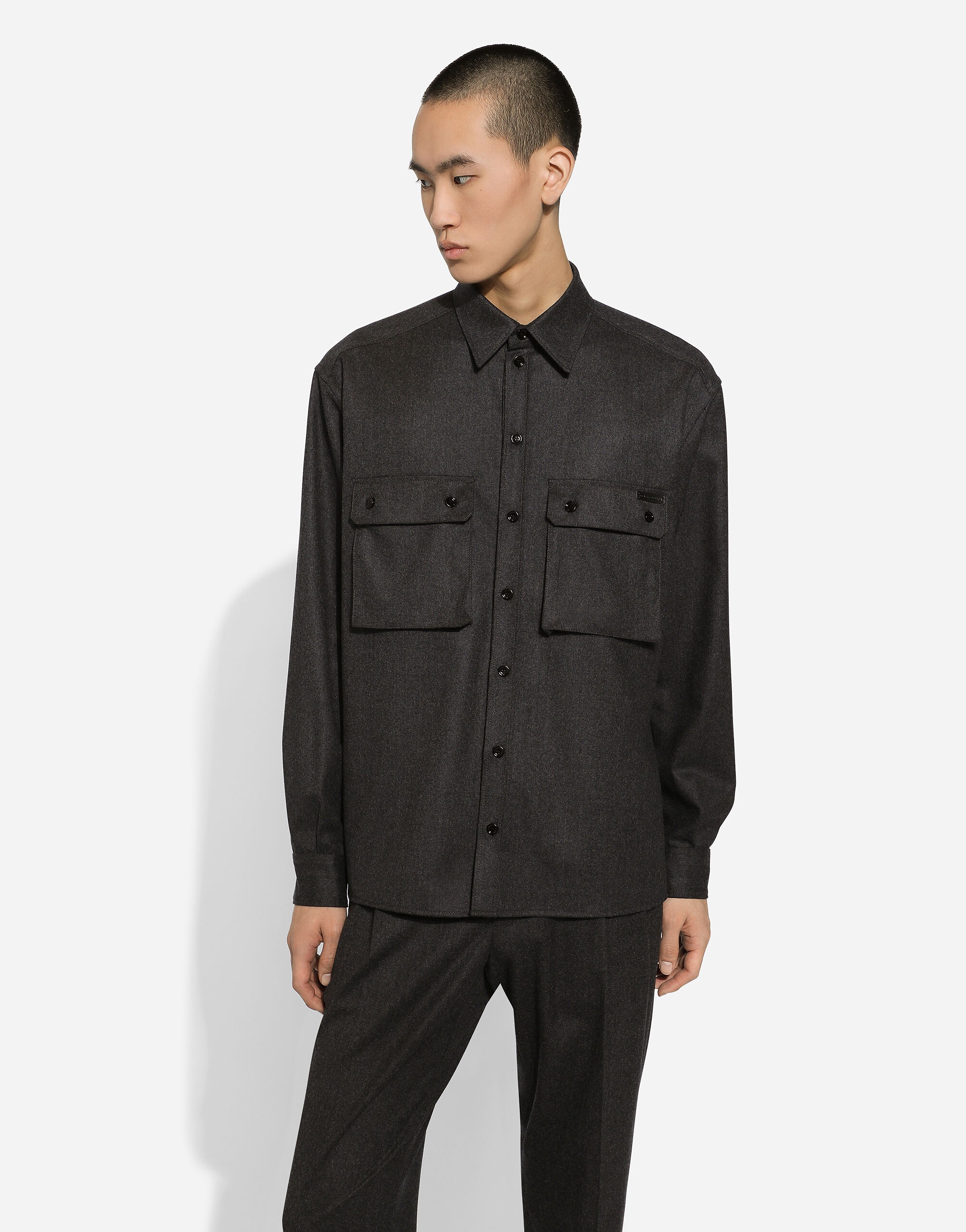 Oversize flannel shirt - 4