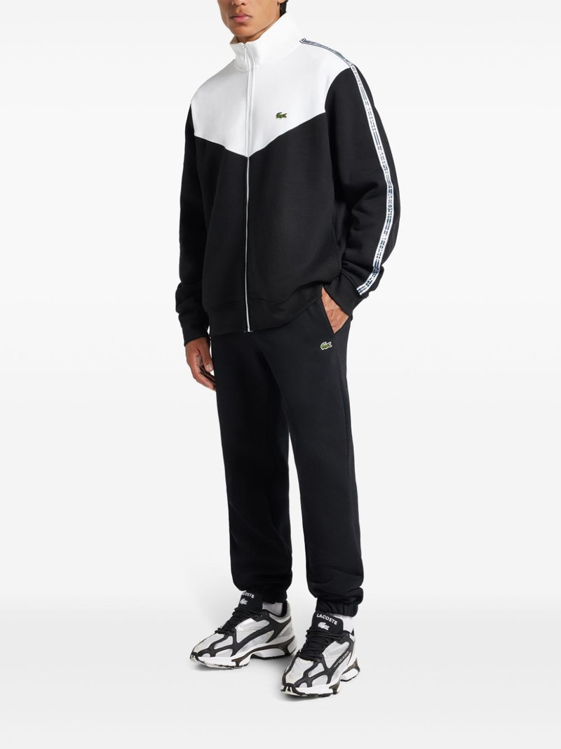 LACOSTE logo-patch sweatshirt outlook