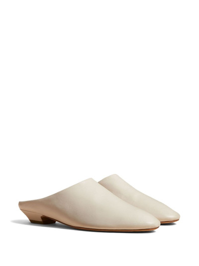 KHAITE The Otto leather mules outlook
