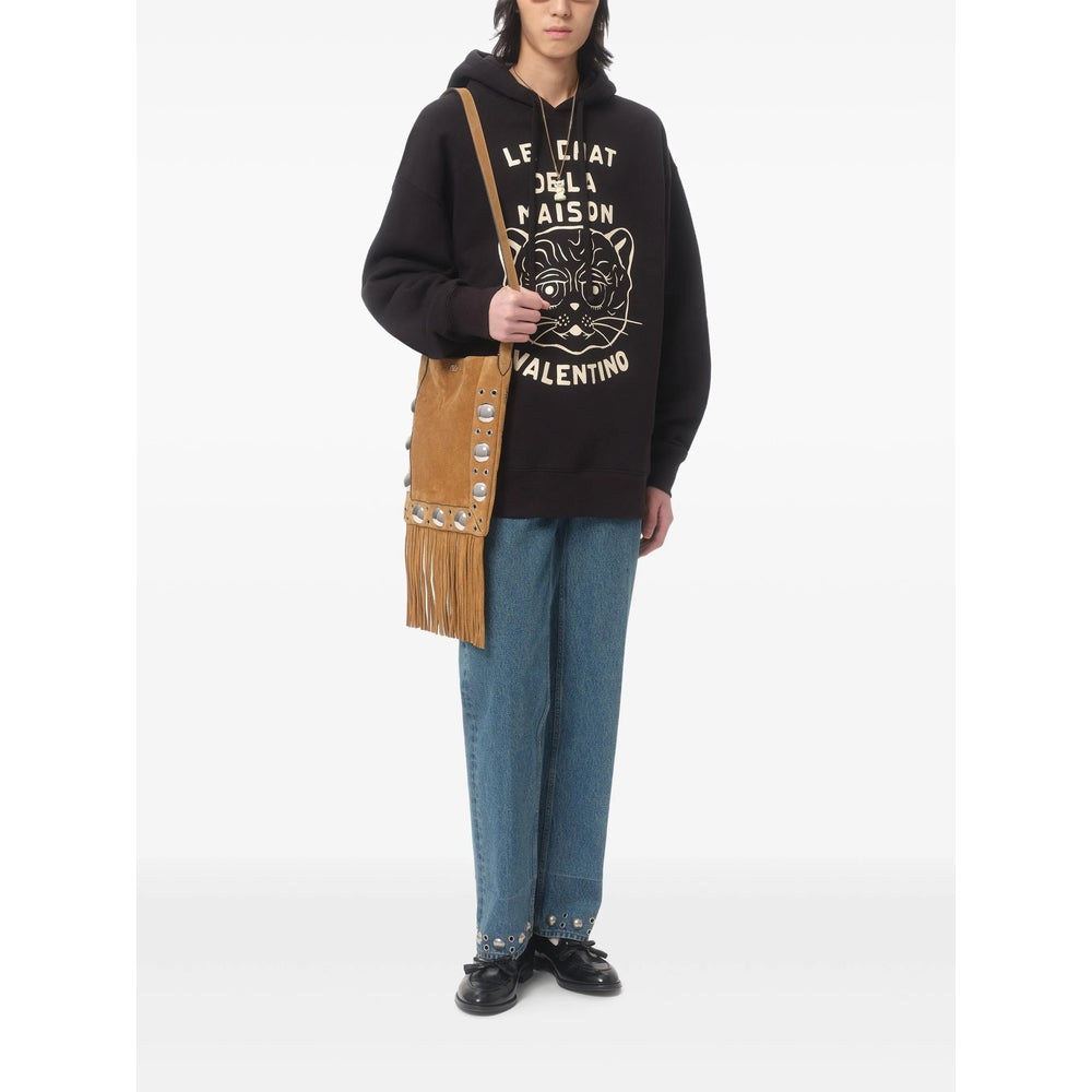 Valentino Black Sweaters & Knitwear - Hoodies Men - 4