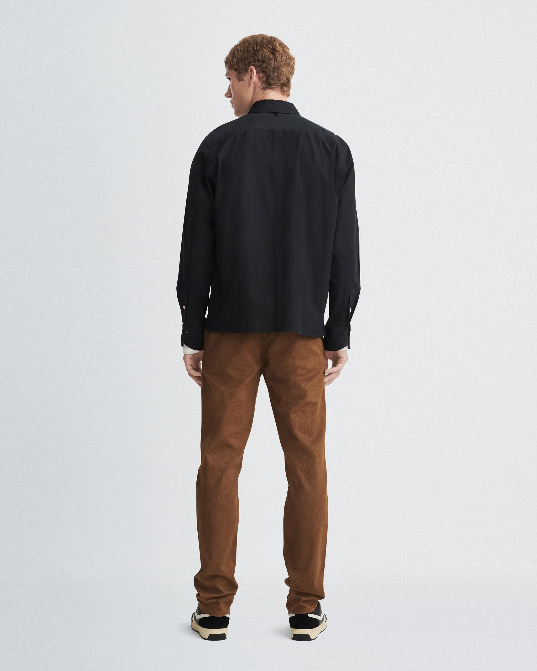 Dalton Cotton Poplin Zip Shirt
Relaxed Fit - 5