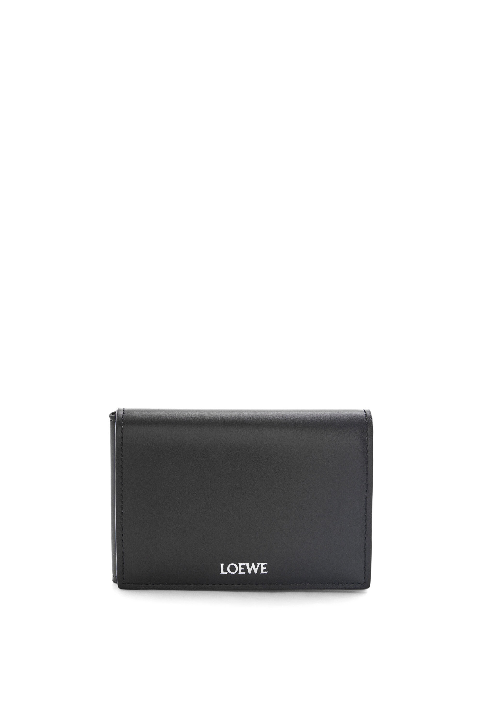 Folded wallet in shiny nappa calfskin - 1