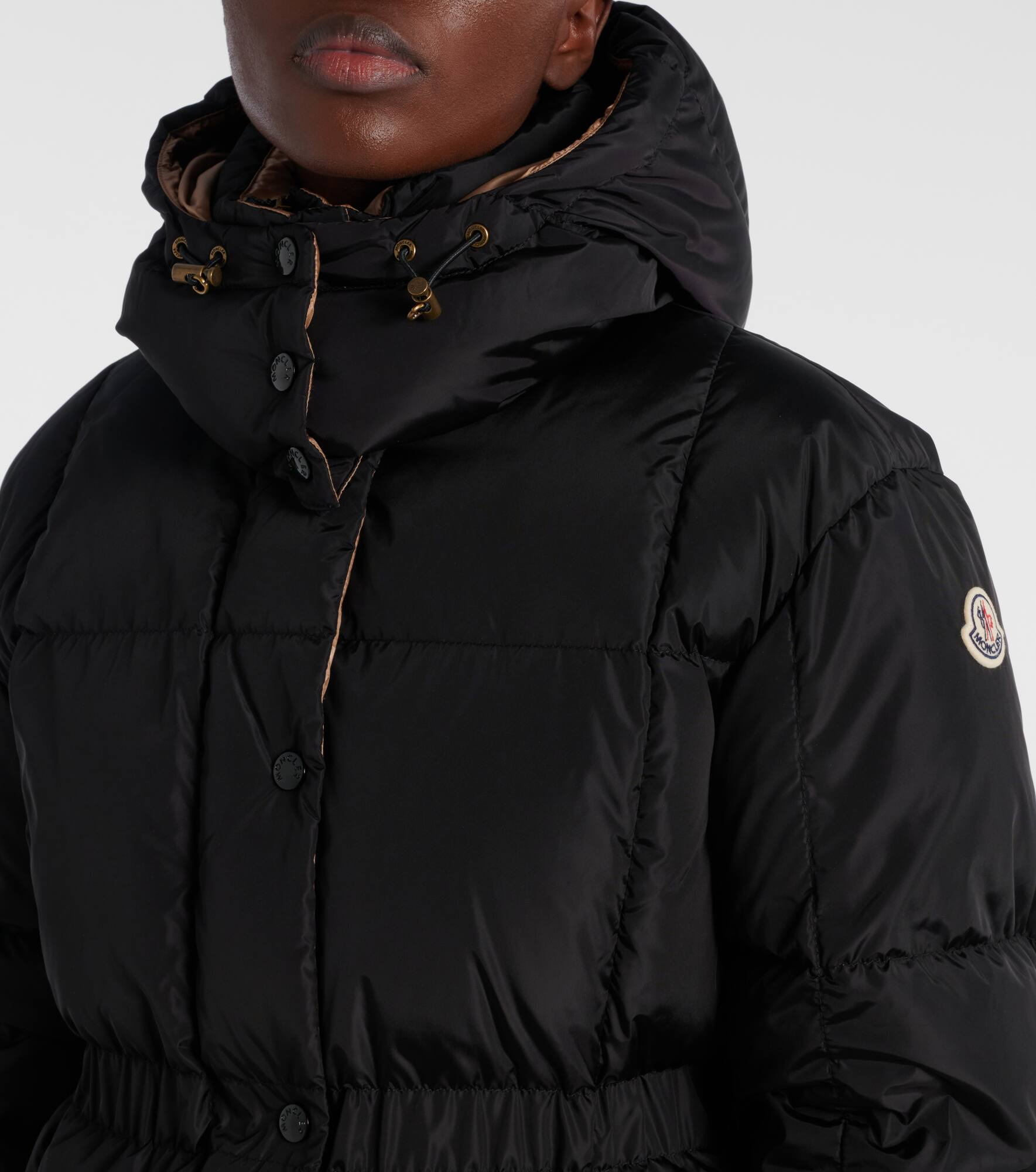 Agneux belted quilted down jacket - 4