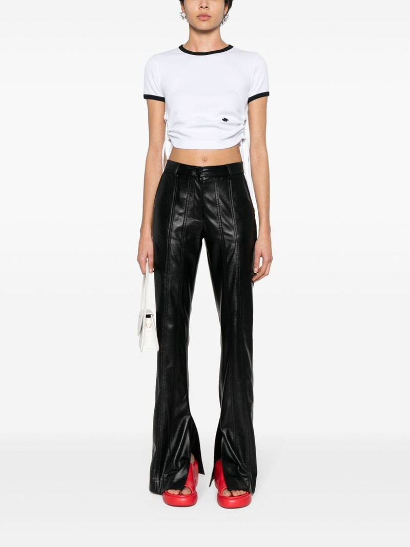 PATOU ribbed-knit cotton T-shirt outlook