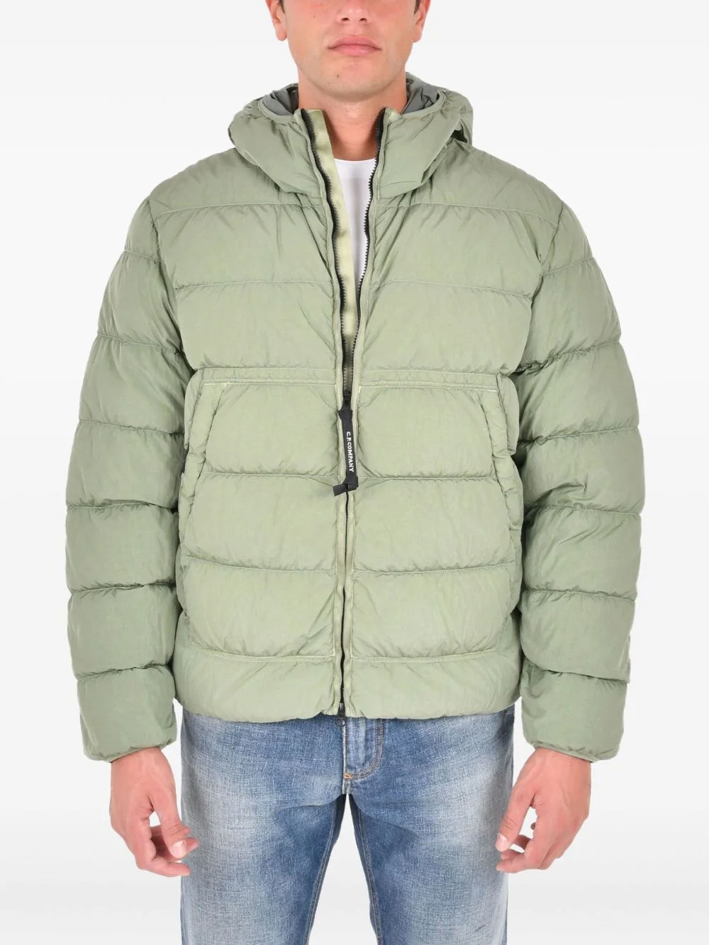 Chrome-r puffer shirt - 1