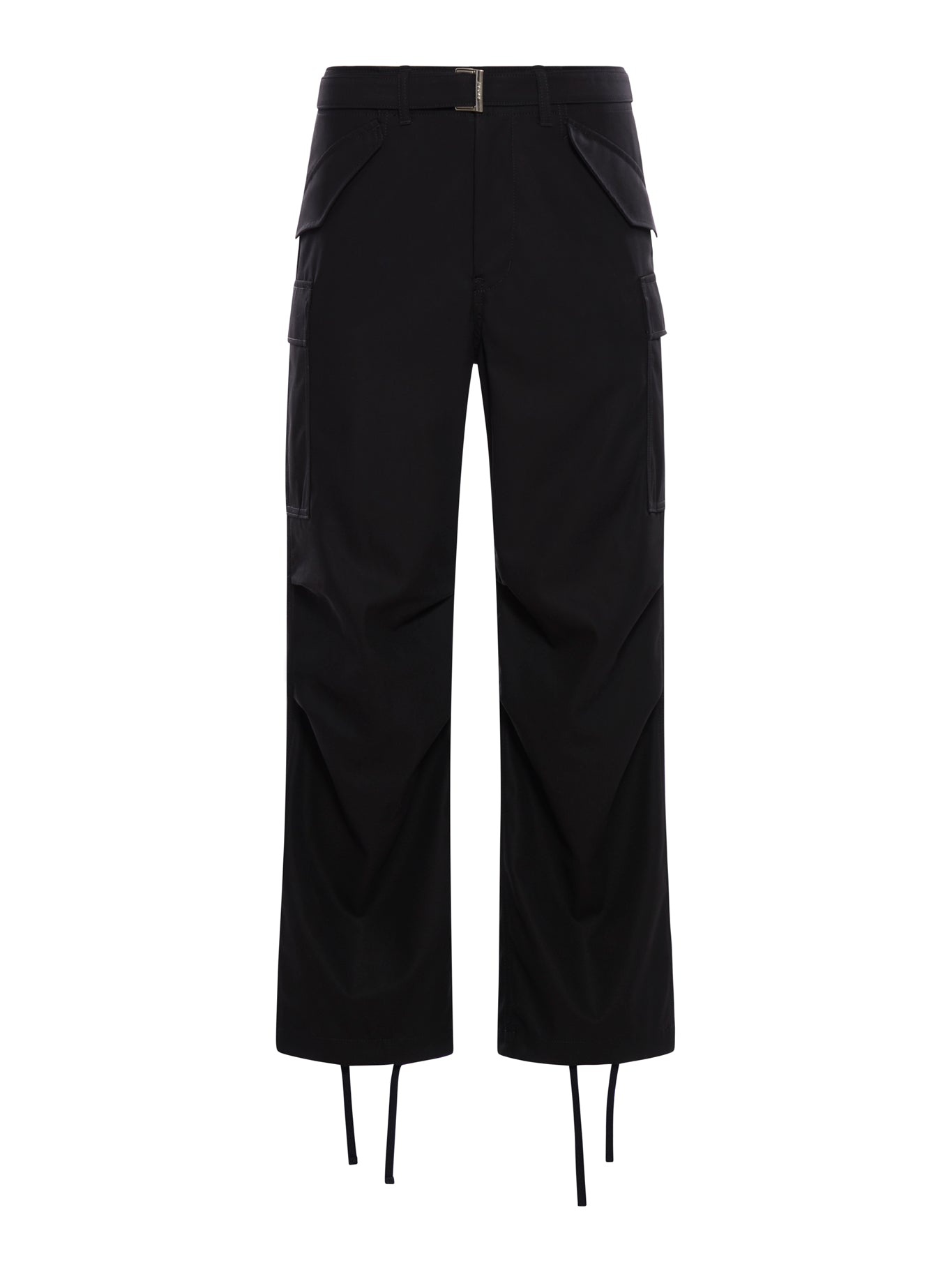 COTTON TWILL PANTS - 1