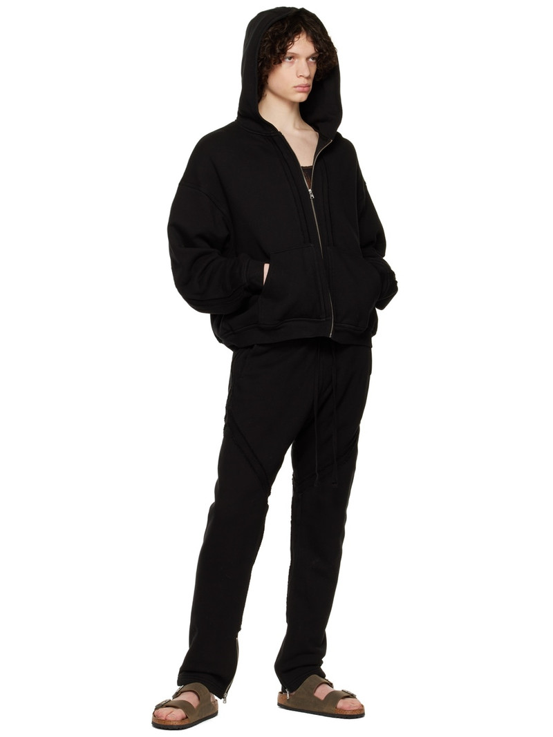 John Elliott Black Frame Lounge Pants outlook