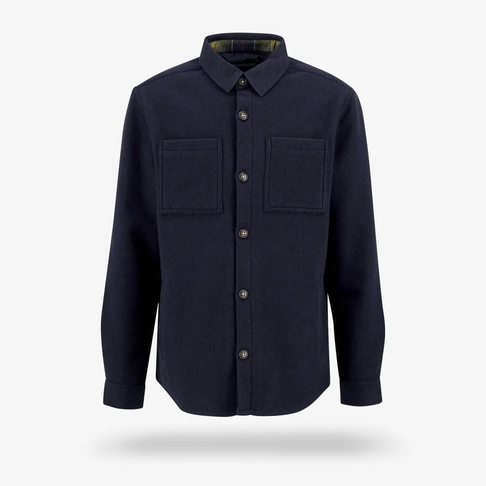 Barbour Marlow Tailored Wool-blend Overshirt - 1