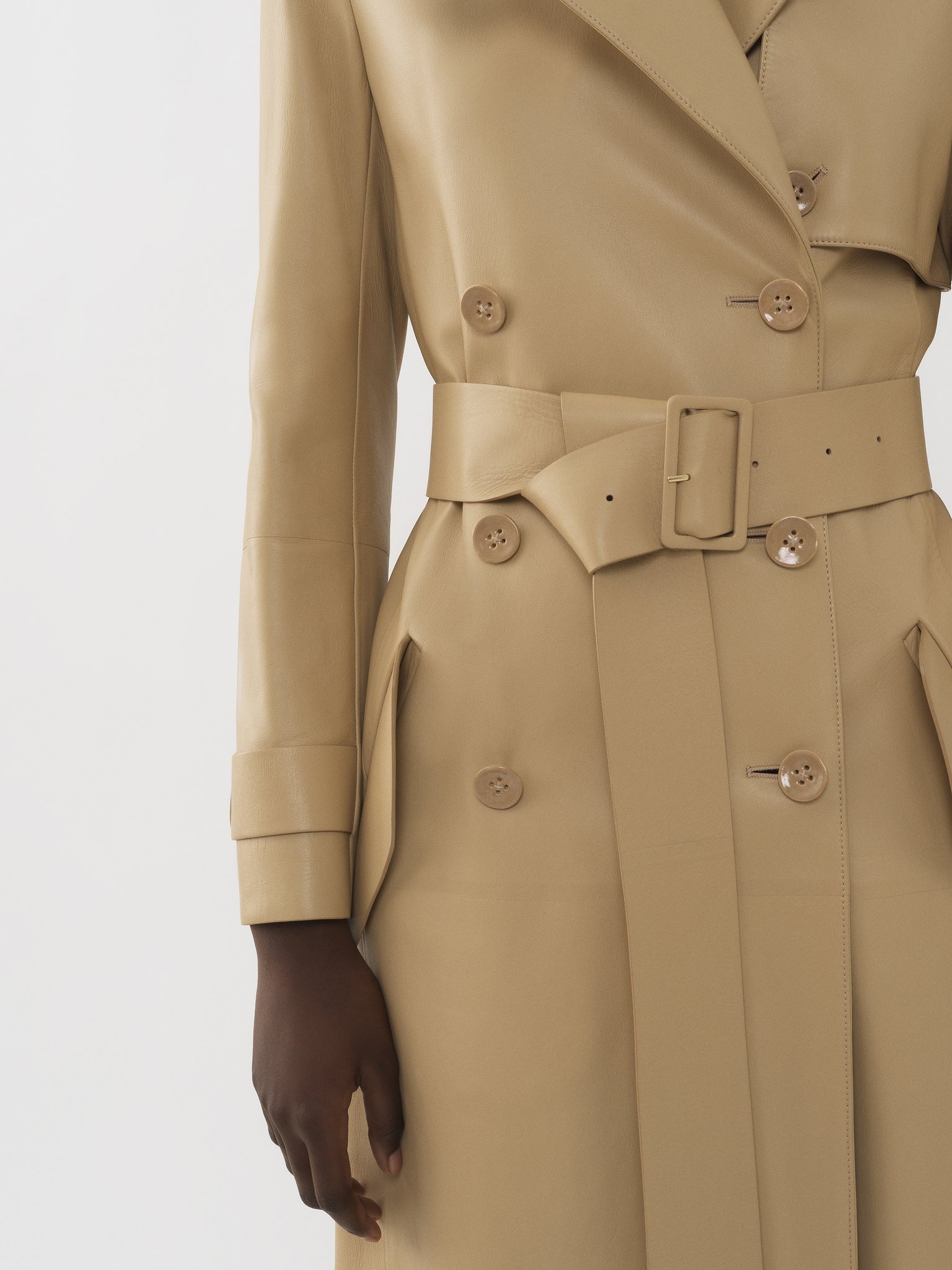 SLIM TRENCH COAT - 5