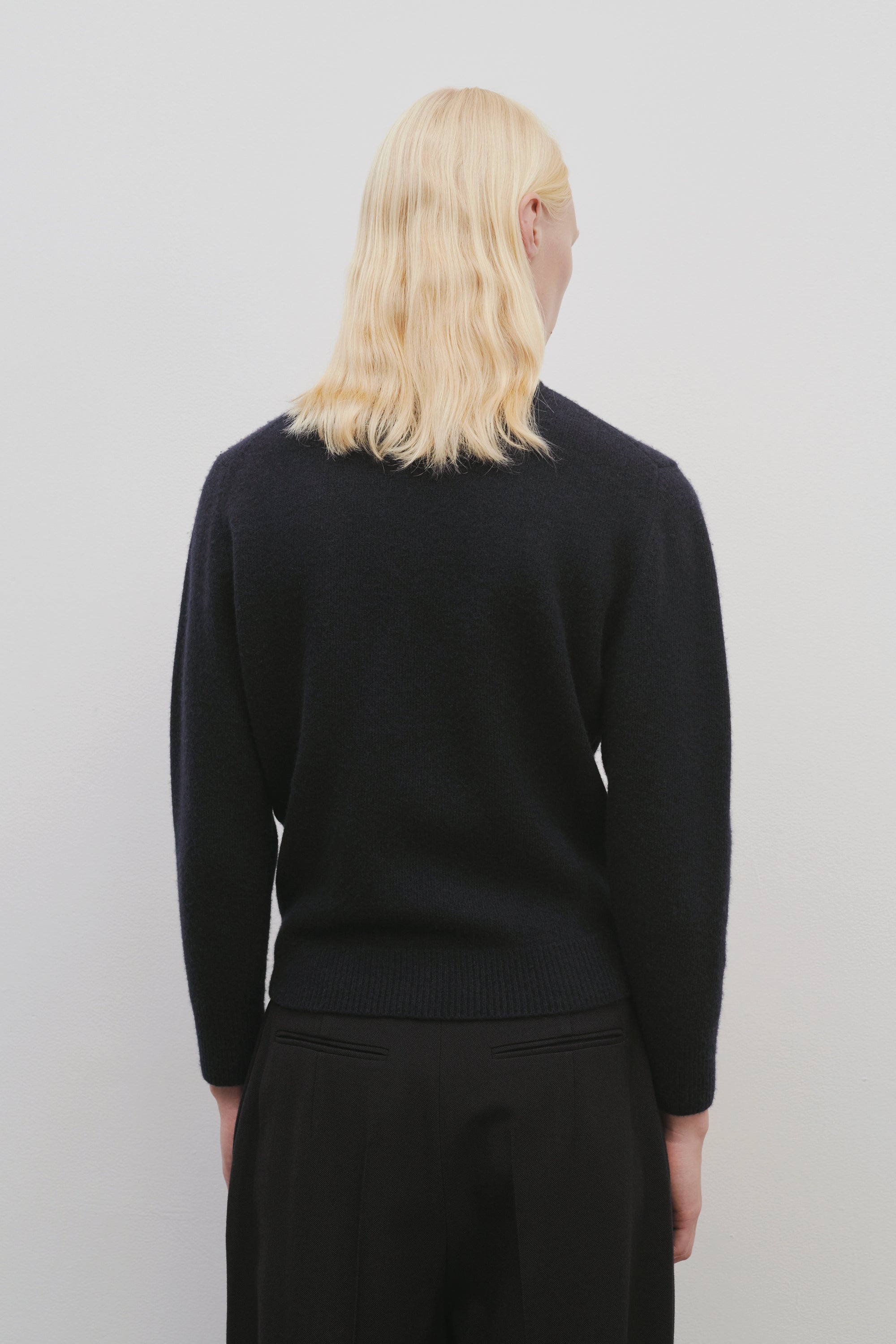 Enid Top in Merino Wool and Cashmere - 5