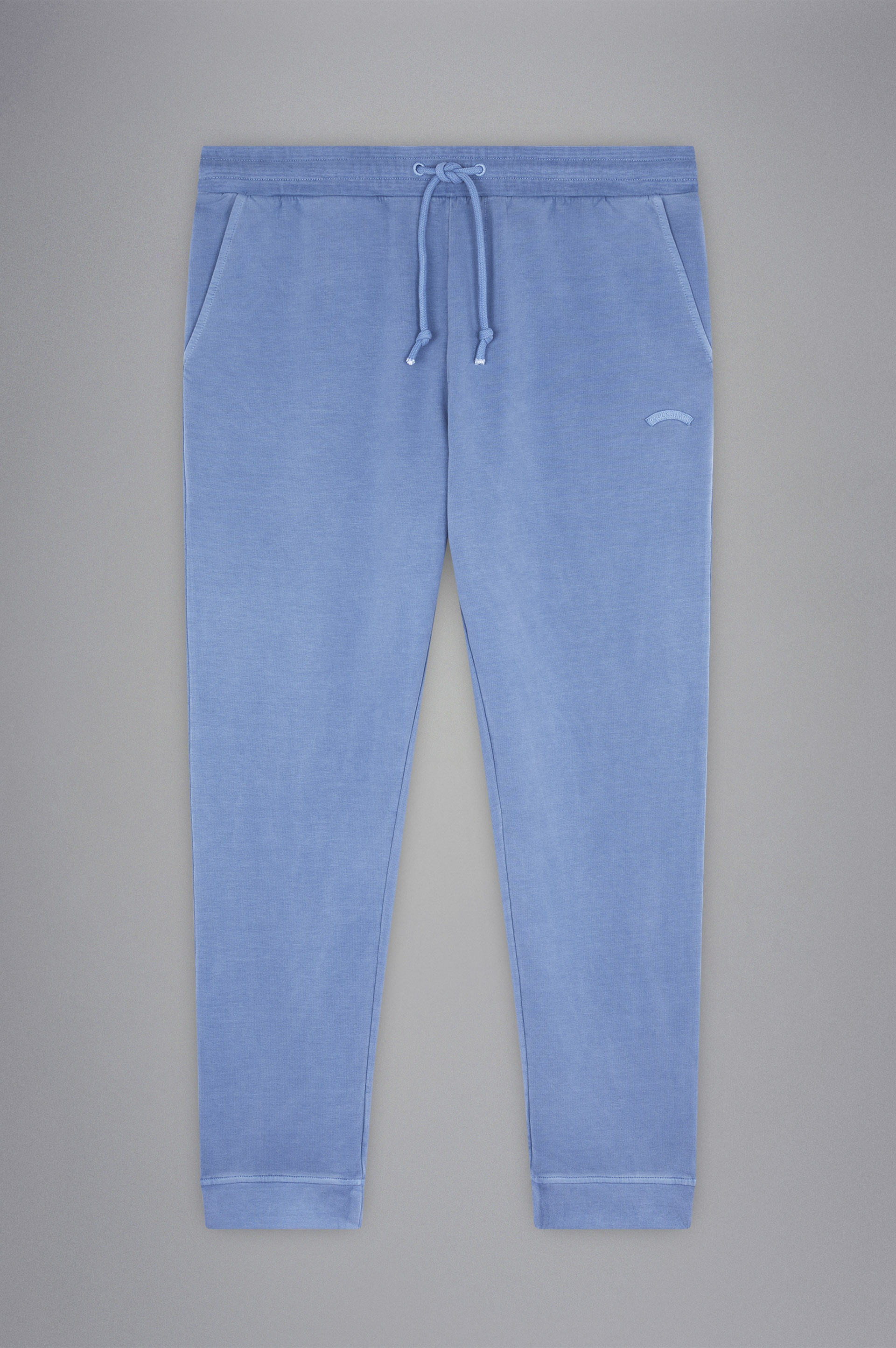 GARMENT DYED STRETCH COTTON JOGGERS - 1