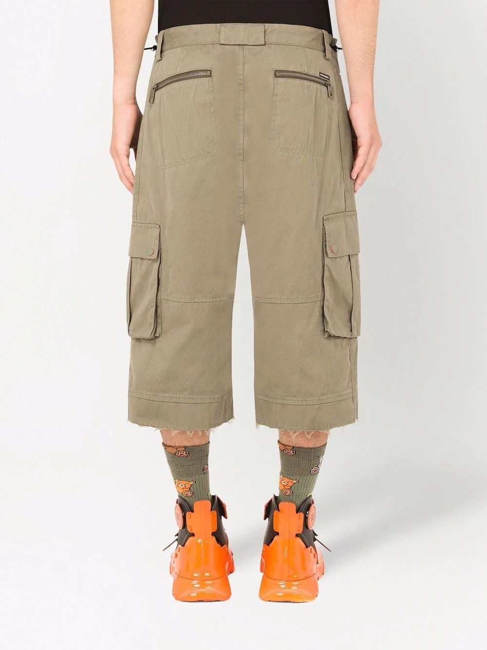 cropped cargo pants - 4