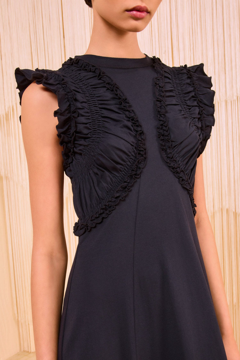 Shiva Sleeveless Ruffled Midi Dress 3
