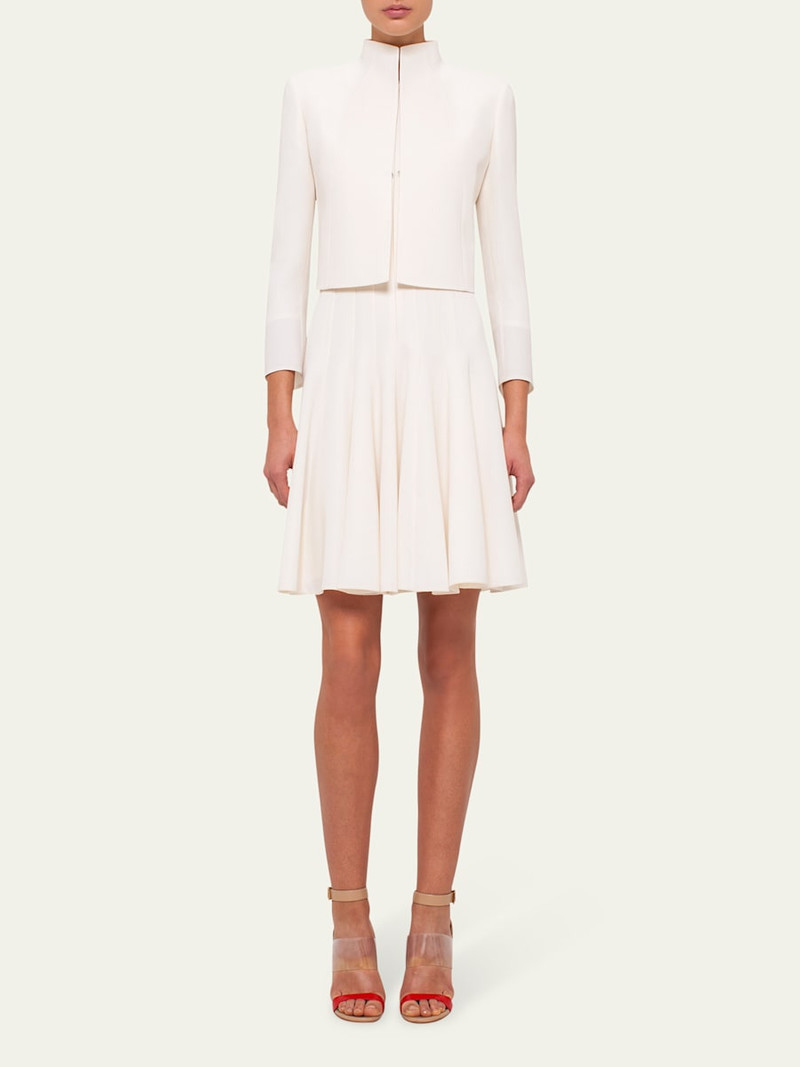 AKRIS Pandora Short Wool Jacket outlook