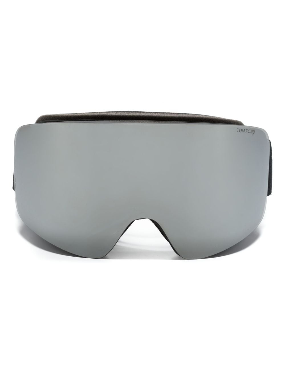 logo-band mirrored-lenses ski goggles - 1