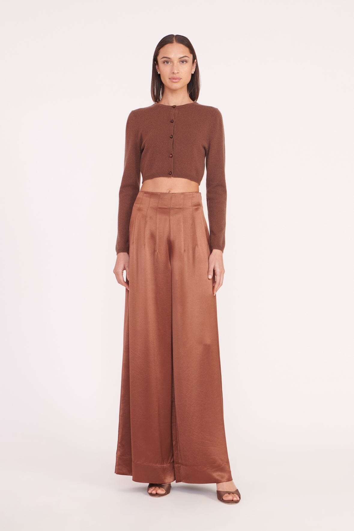 STAUD DEANNA SWEATER CLOVE - 3