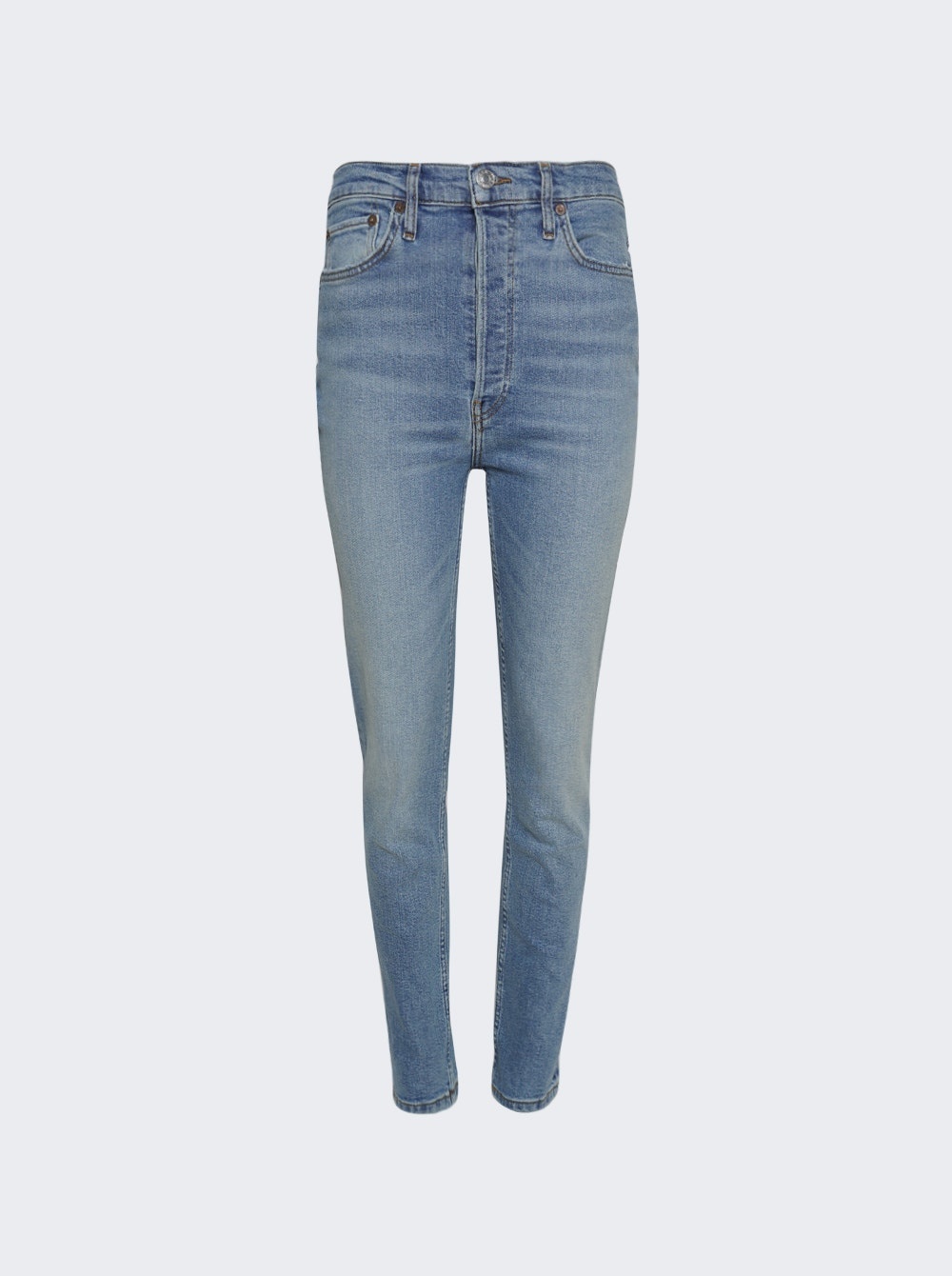 90s Ultra High Rise Skinny Jeans Dawn Blue - 1