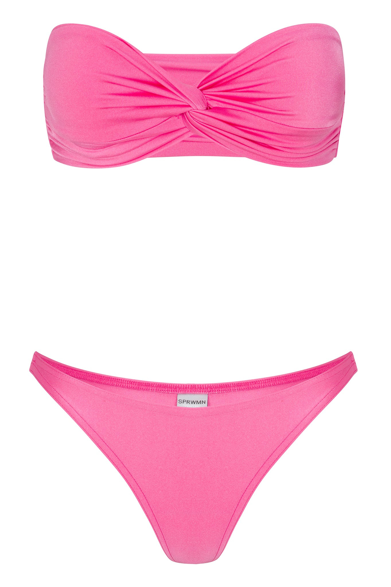 ROSE TWIST BANDEAU TOP - 6