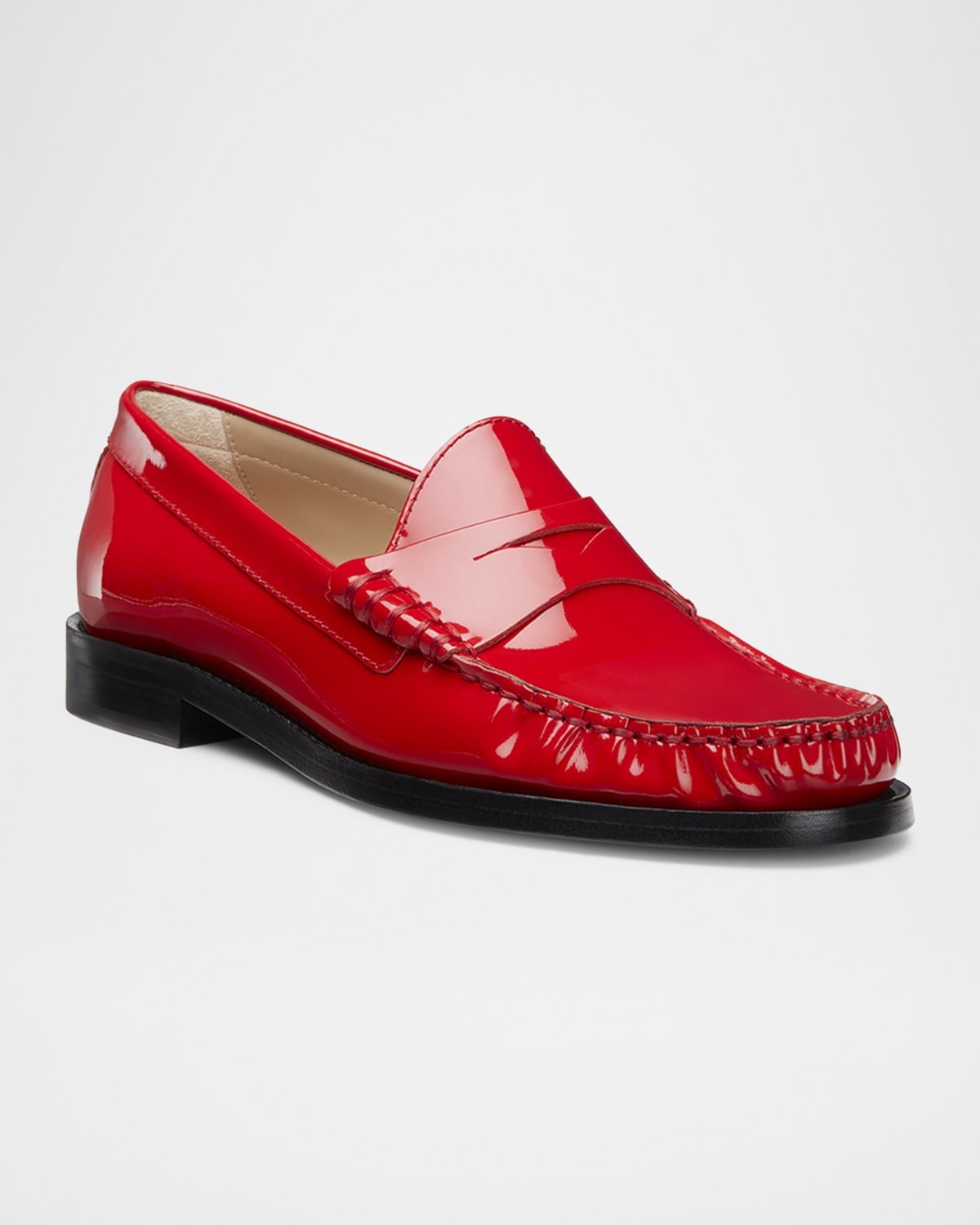 Lottie Patent Penny Loafers - 2