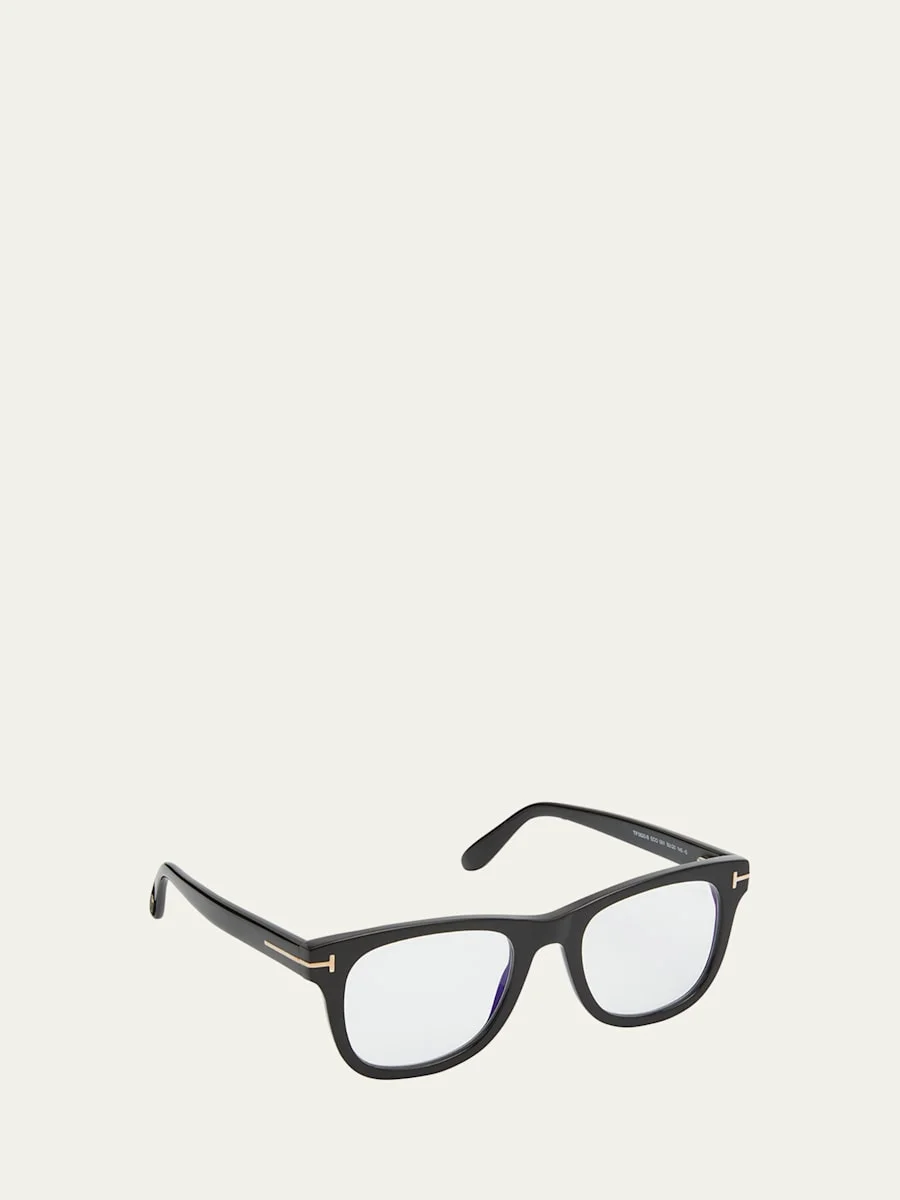 Square Blue Light-Blocking Optical Glasses - 1