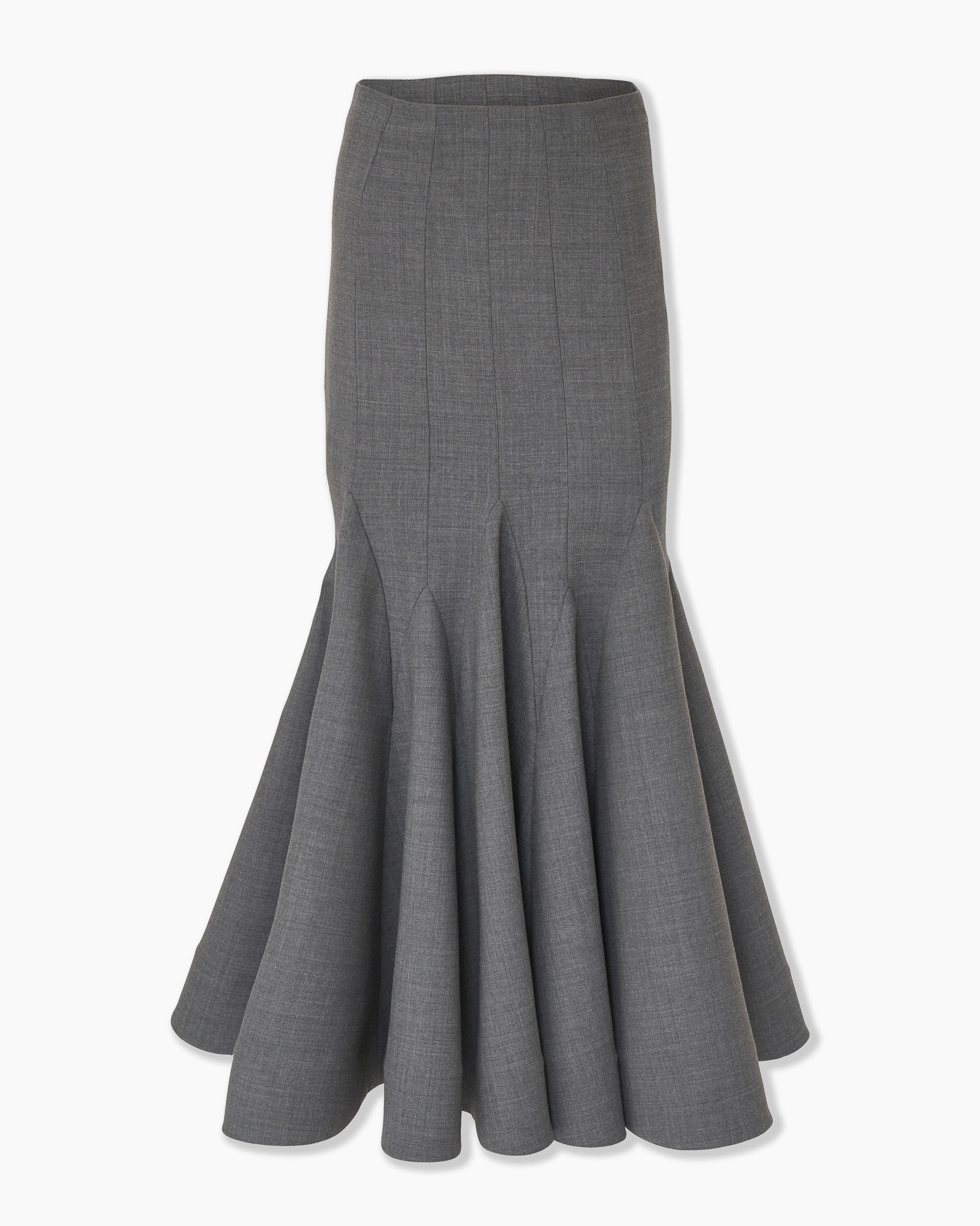 Midi Skirt with Godets - 1