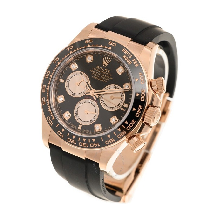 Rolex Daytona Chronograph Automatic Diamond Black Dial Men's Watch 126515LN-0004 - 3
