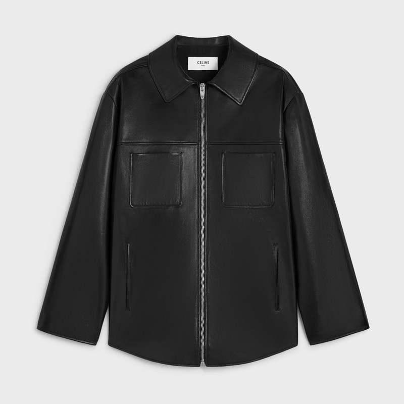 overshirt IN lambskin 1