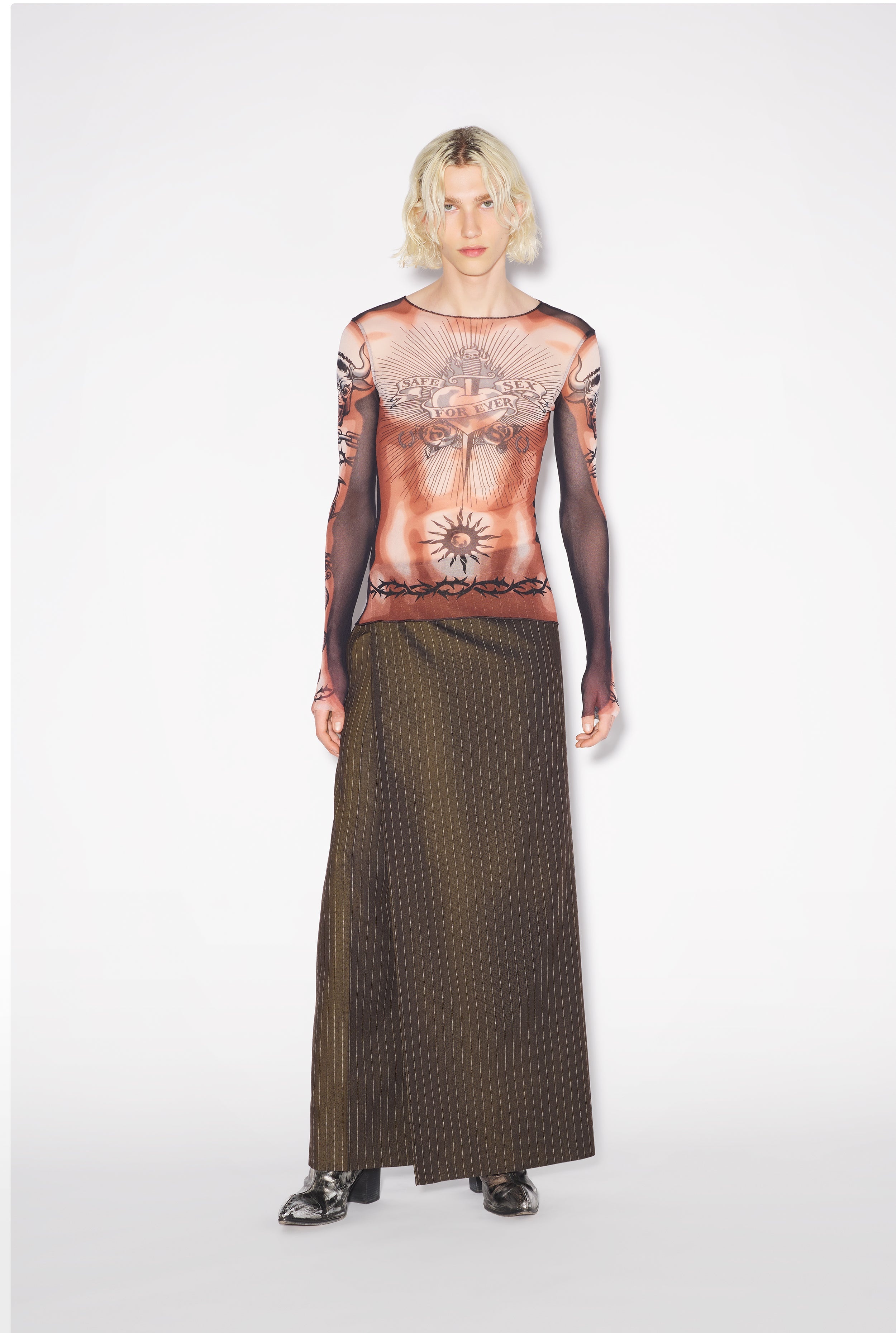 THE SAFE SEX TATTOO TOP - 4
