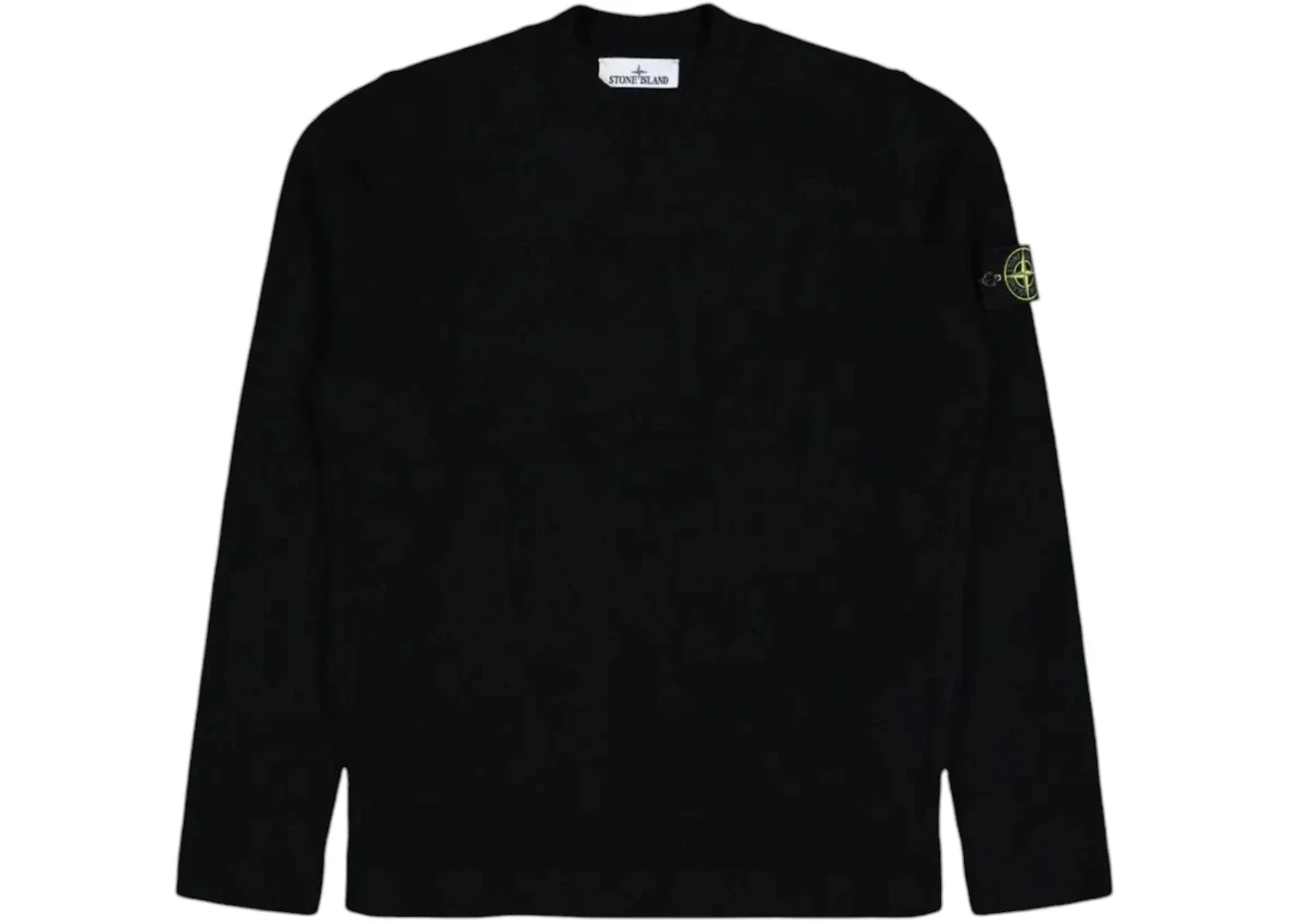 Stone Island Knit Crewneck Black - 1