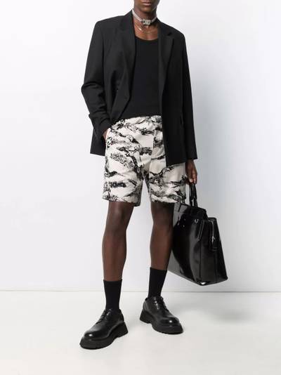 Givenchy graphic-print track shorts outlook