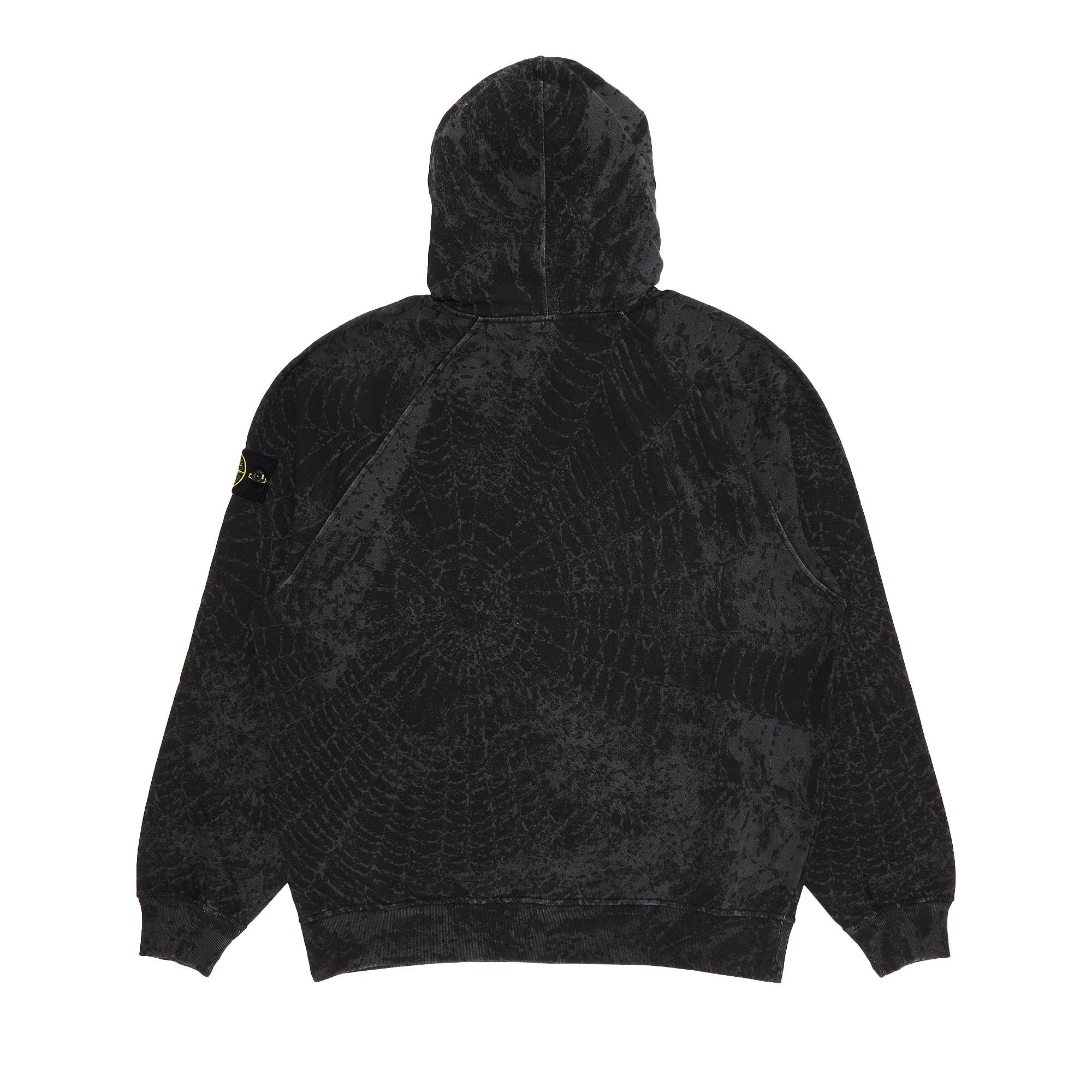 Supreme x Stone Island Hooded Sweatshirt 'Black' - 2
