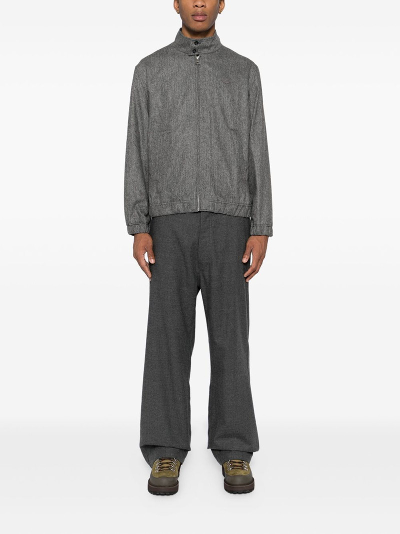 LACOSTE logo-embroidered jacket outlook