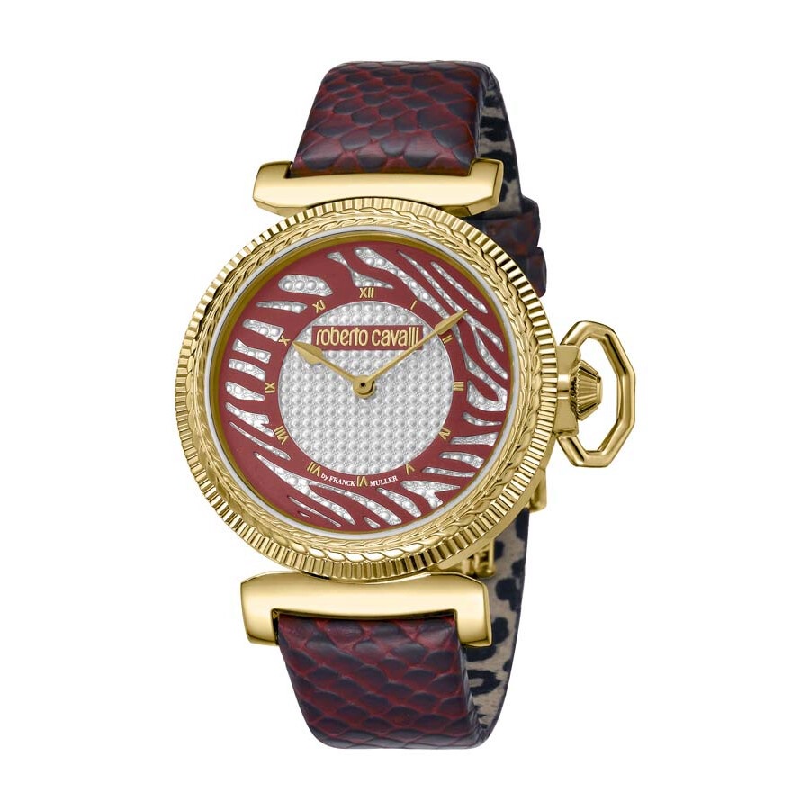 Roberto Cavalli Silver Dial Ladies Watch RV1L056L0036 - 1