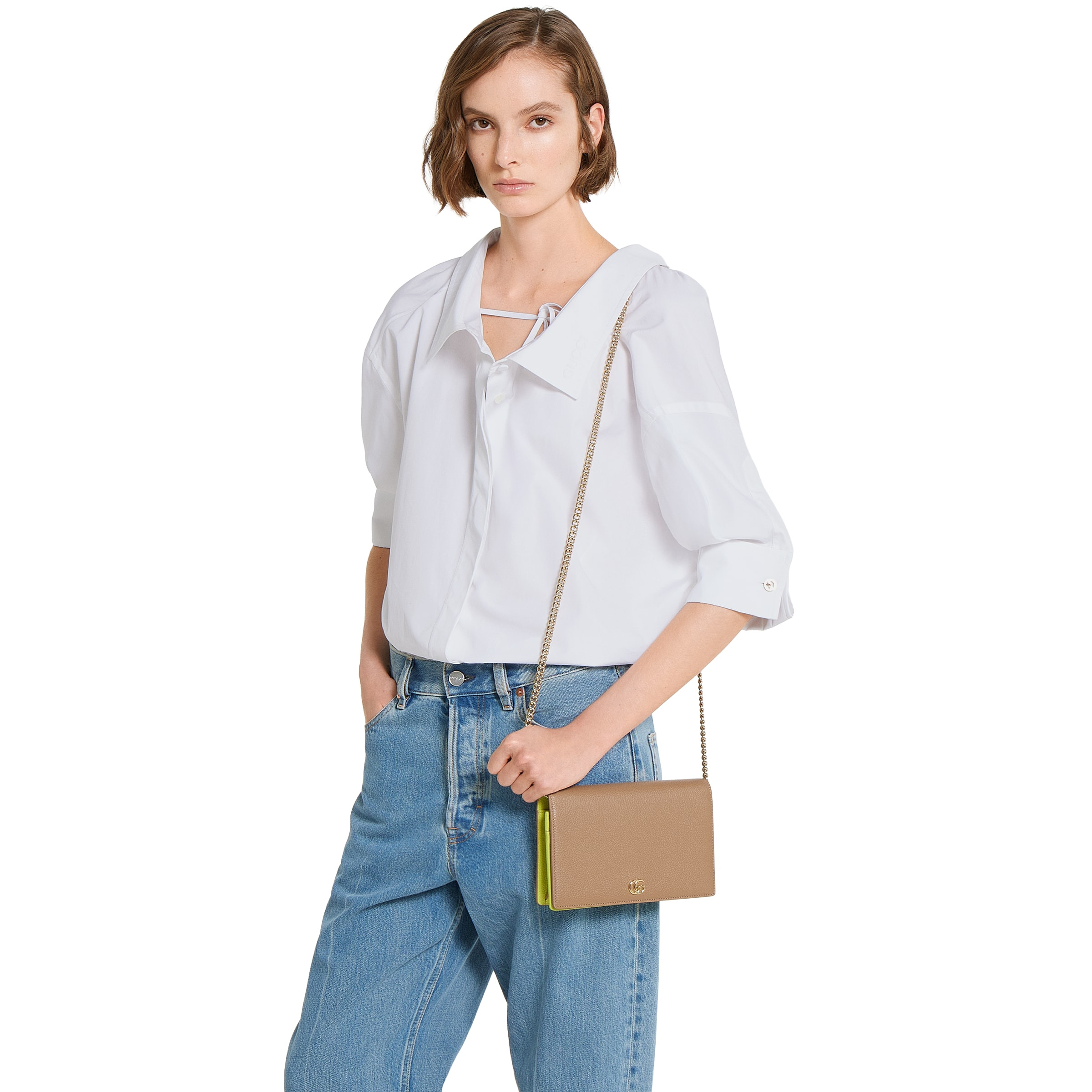 GG Marmont wallet on chain - 3