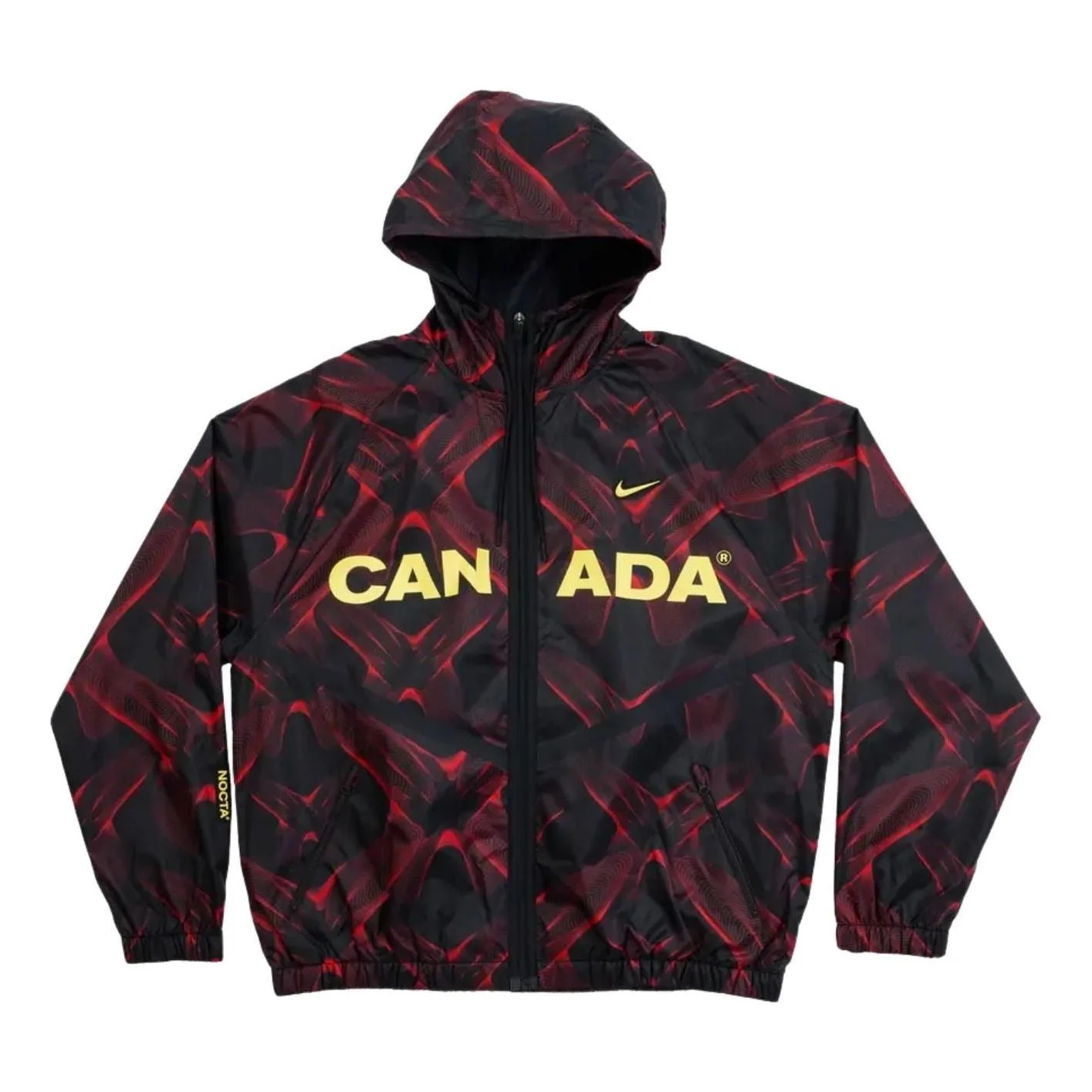 Nike x Drake Nocta Canada Academy Jacket 'Black University Red' IH1594-010 - 1
