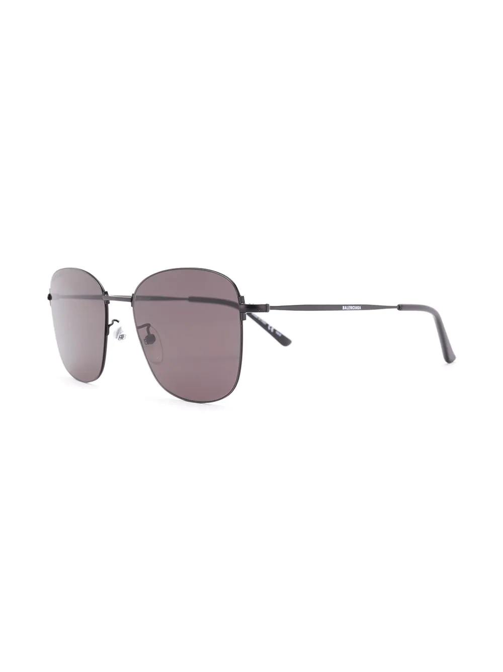 invisible square-framed sunglasses - 2