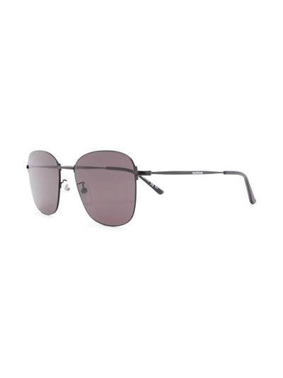 BALENCIAGA invisible square-framed sunglasses outlook