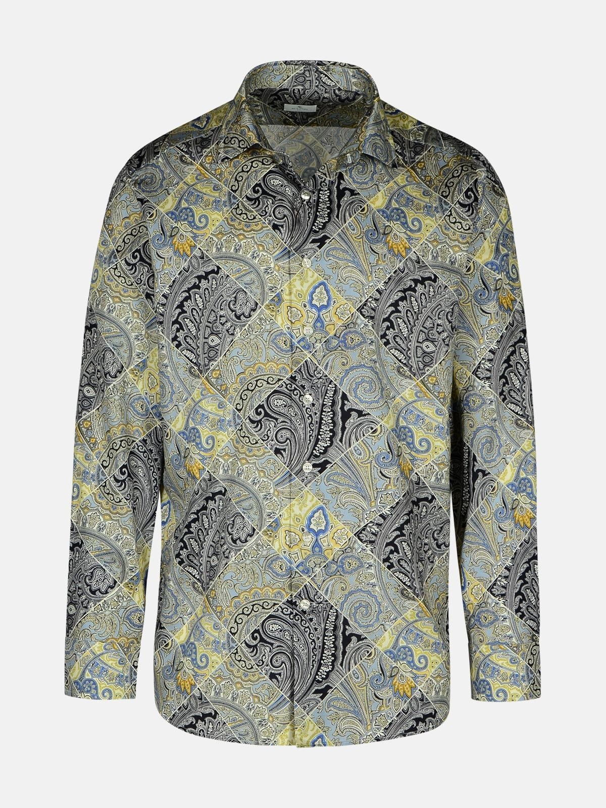 'ROMA' MULTICOLOR COTTON SHIRT - 1