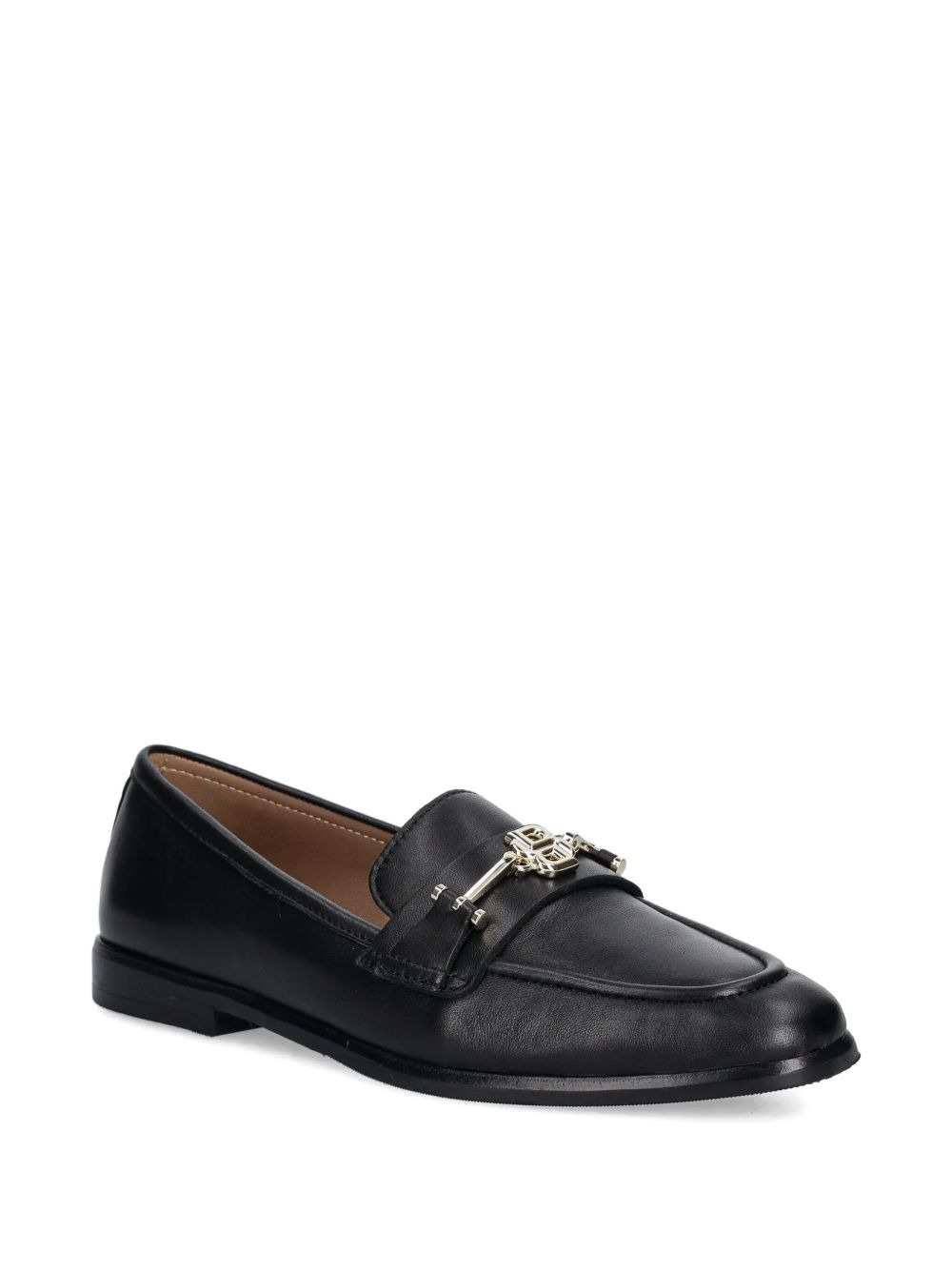 logo-plaque loafers - 2