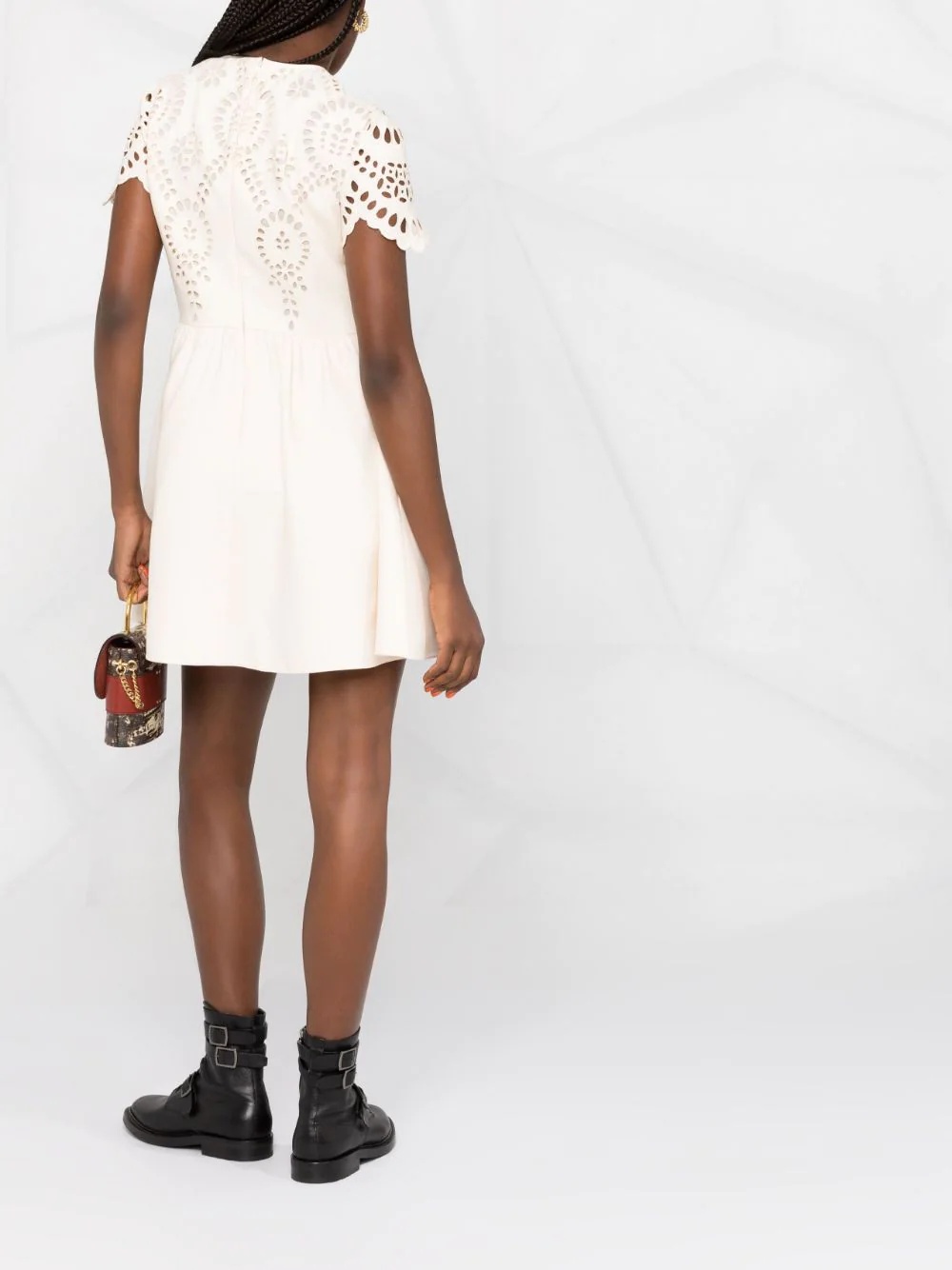 broderie anglaise dress - 4